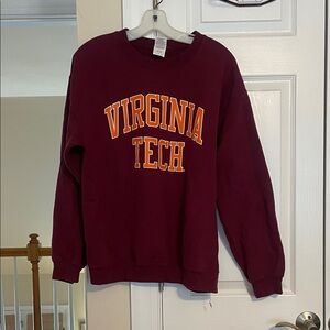 Virginia Tech Maroon Men’s Crewneck Sweatshirt